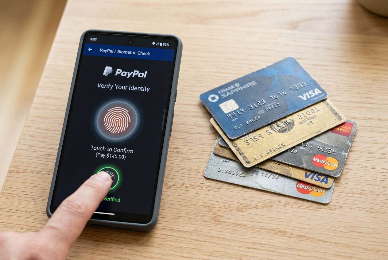Srovnání mobilní platby PayPal a tradiční platební karty