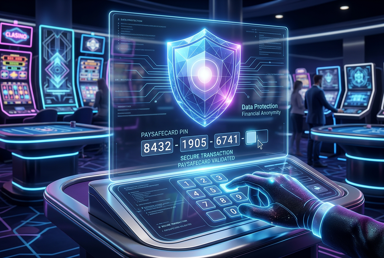 Průvodce bezpečným vkladem do online kasina přes Paysafecard v roce 2026
